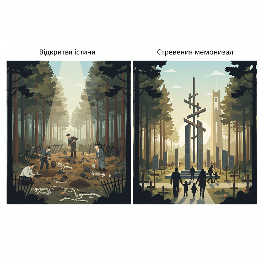 Відкриття істини та створення меморіалу