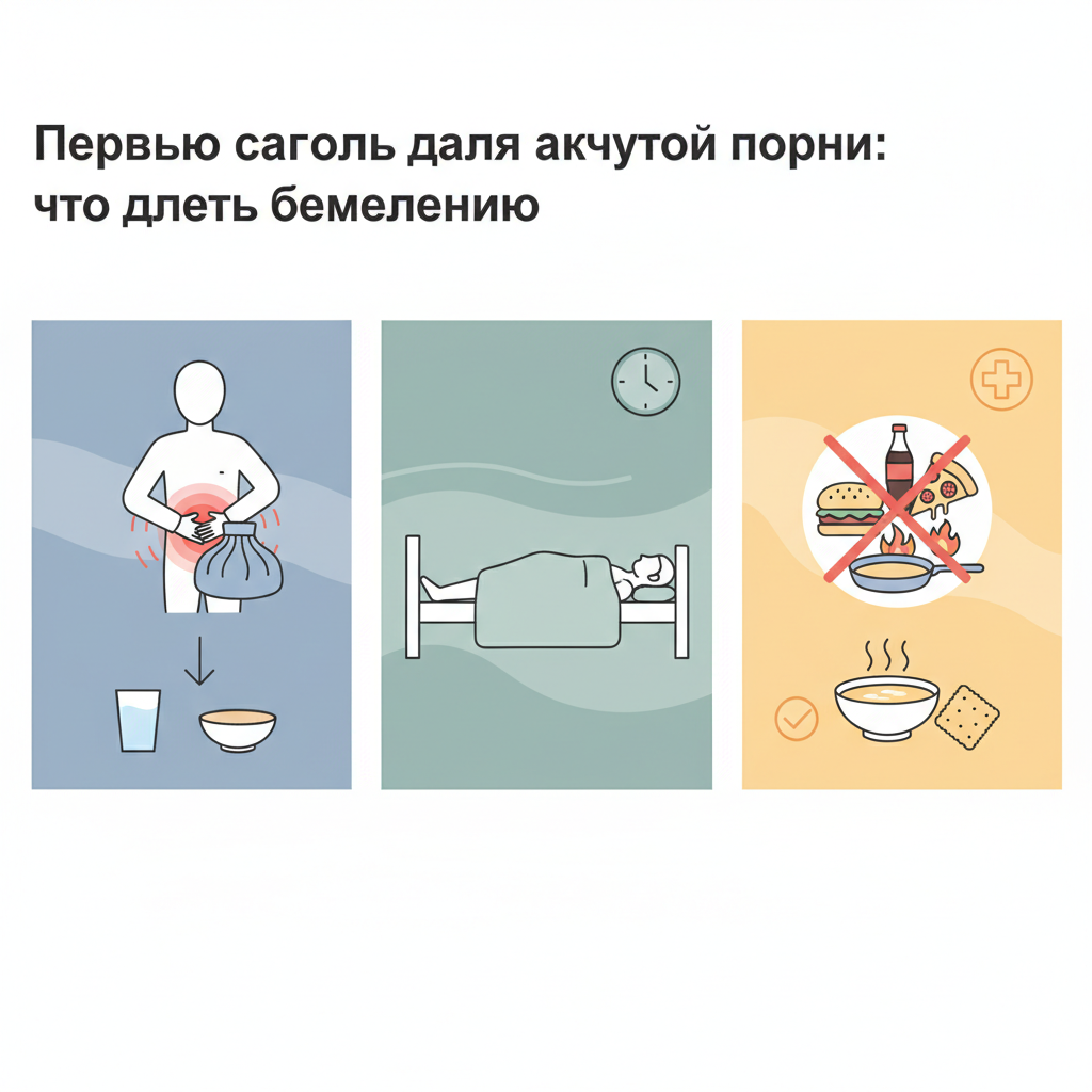 Перші кроки при гострому болі: що робити негайно
