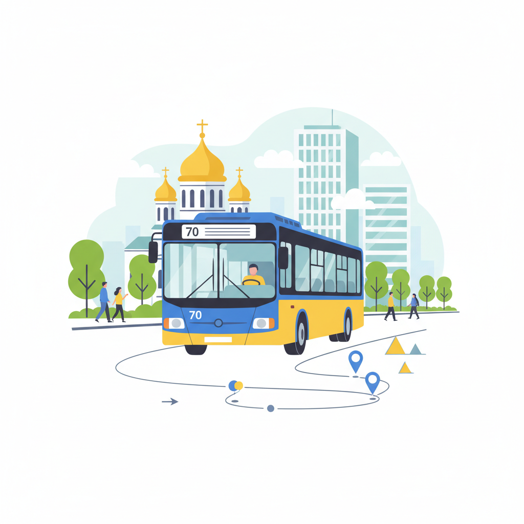 Що це за маршрут і куди він їде — иллюстрация к статье «70 автобус київ»