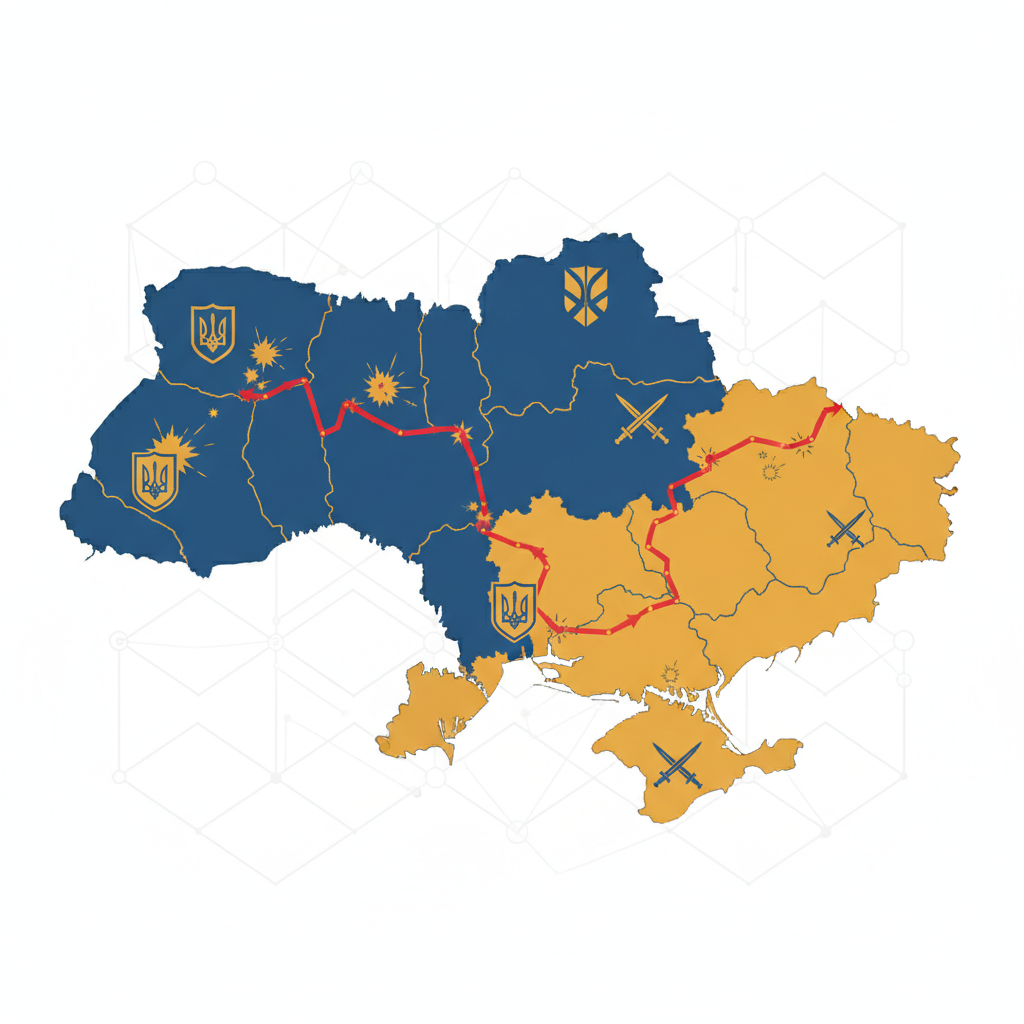 карта бойових дій України — иллюстрация к статье «карта бойових дій України»